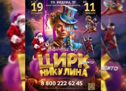 Цирк Никулина в Новороссийске: Новогоднее цирковое шоу продолжается