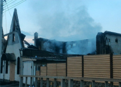 После пожара на «золотой рыбке» в Новороссийске обнаружен труп мужчины