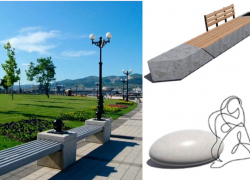 На набережной Новороссийска хотели поставить новые скамейки, но передумали 