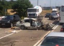 Водитель ВАЗа погиб при столкновении с Audi под Новороссийском