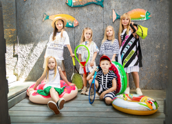 Как новороссийские дети проводят летние каникулы у моря 