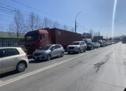 Не пробки, а пробища из-за ремонта федеральной трассы в Новороссийске будут до лета 