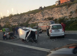 В результате ДТП на выезде из Новороссийска погибли двое