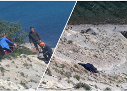 "Силы закончились!": ребенок застрял над морем в горах Новороссийска 