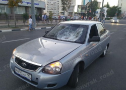 Смелая жительница Новороссийска попала под колеса «Приоры»