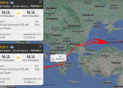 НАТОвские  дроны снова провели выходные над Черным морем