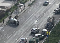 Жесткое ДТП с «перевёртышем» в Новороссийске: пробки и аварии на сегодня