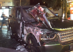 Мстители-поджигатели попутали и сожгли не тот автомобиль сегодня ночью в Новороссийске