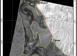 Мазутное пятно в Черном море видно из космоса 