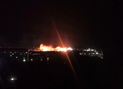 Очередной пожар близ Новороссийска тушили всю ночь