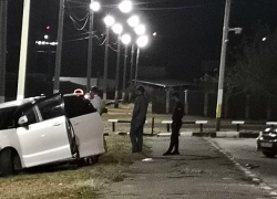 "Залётный" минивэн показал мастер-класс новороссийским дрифтерам