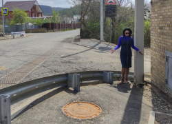 «Удобненько!»: жители с. Абрау-Дюрсо негодуют по поводу новой дороги и тротуара 