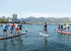 SUP сезон 2018 в Новороссийске откроют зрелищные соревнования на "драконах"