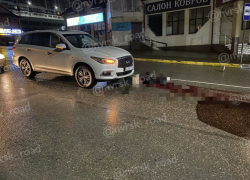 Кровь на асфальте и показания очевидцев: в Новороссийске сбили пешехода 
