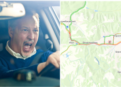 Туристы встали в огромную пробку на М-4 "Дон" и на въезде в Новороссийск 