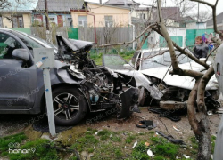 Четыре автомобиля раскурочило в результате ДТП на окраине Новороссийска