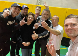 Новороссийцы одержали победу в турнире по флорболу