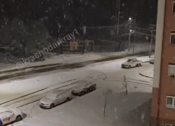 Снег на Юге России: сугробы в Сочи, гололед в Краснодаре