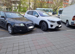 «Их вёдра важнее?», - жительница Новороссийска о тех, кто паркуется на остановках 