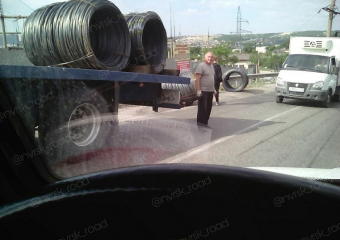 Выкатились из катанки катушки прямо на Гайдук