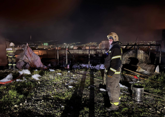 Что это было? Пожар под Новороссийском ликвидирован