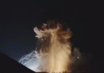 Страшные взрывы на Кубани: обломки беспилотников вызвали пожар