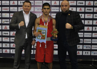 Тенгиз Котоян взял золото на Первенстве России по боксу