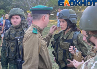 "Родина - она одна!": новороссийцев впечатлила реконструкция событий военных лет на Малой земле