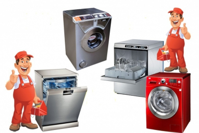 Ремонт стиральных и посудомоечных машин на дому 