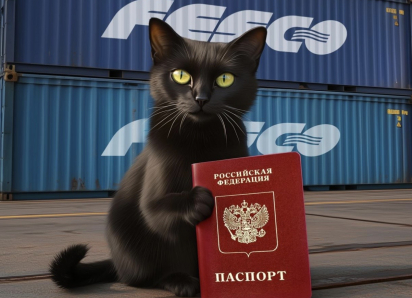 Кот, прибывший из Турции в Новороссийск, вошел в ТОП самых медийных животных в 2025 году 