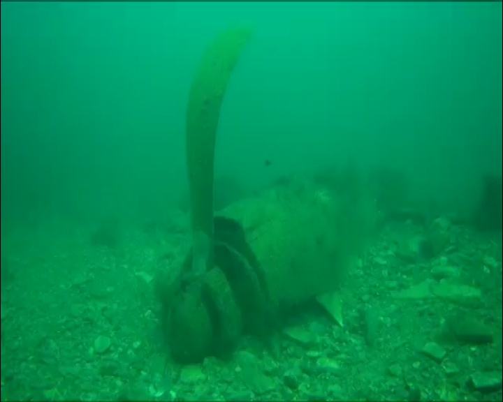 Новороссийские водолазы нашли в море советский штурмовик