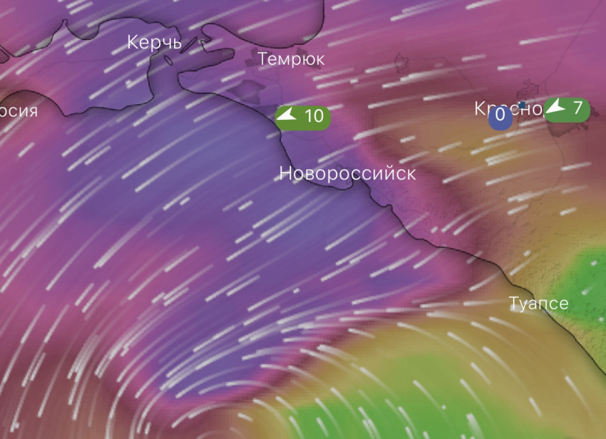 Прогноз неутешительный: в Новороссийске ожидается ураганный ветер 