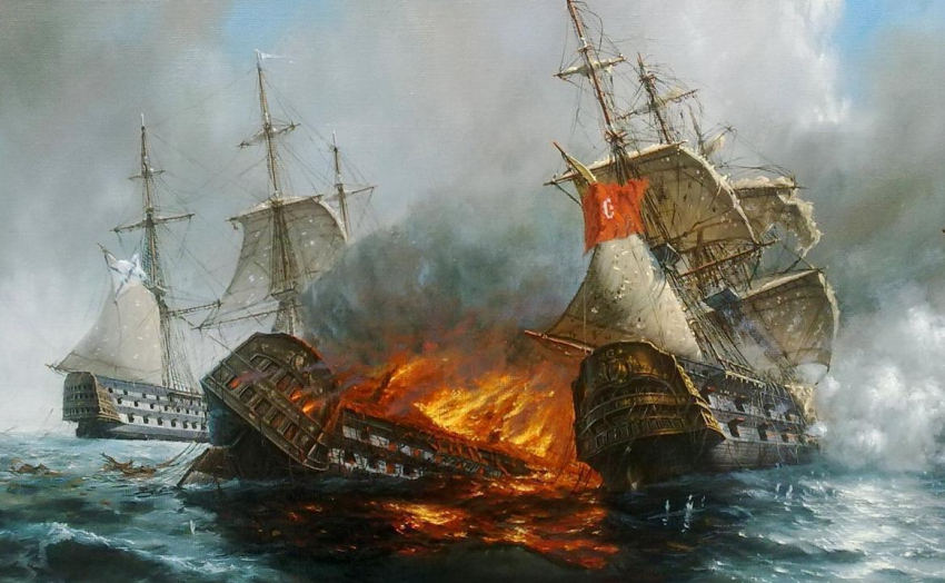 Календарь: 29 мая произошло первое морское сражение русского флота в Черном море 