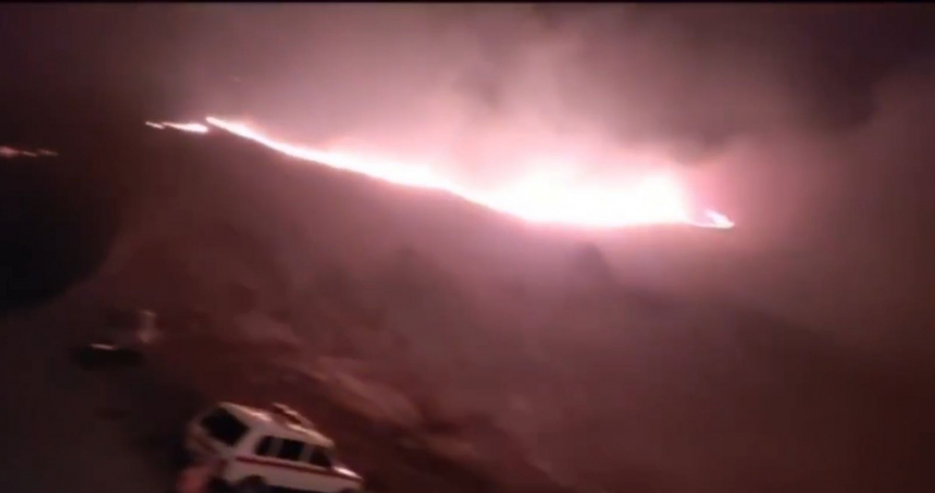 Всю ночь в Геленджике тушили пожар на горе — что известно на данный момент