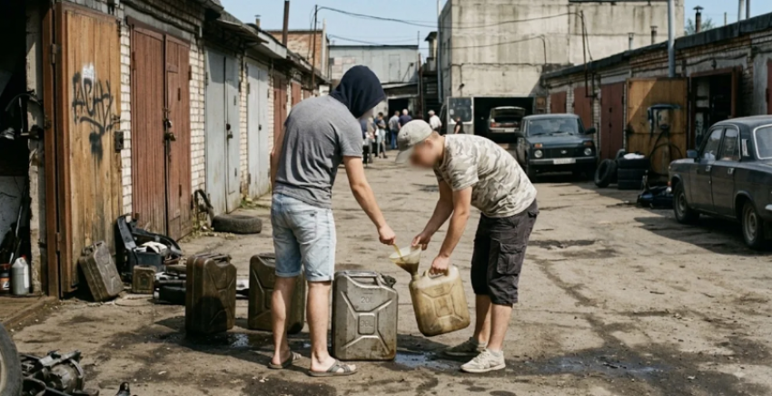Бензиновый бизнес: в Новороссийске пресекли незаконную продажу топлива