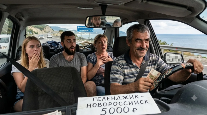 «По тарифу не поеду»: таксисты не везут новороссийцев из Геленджика дешевле, чем за 5000 рублей 