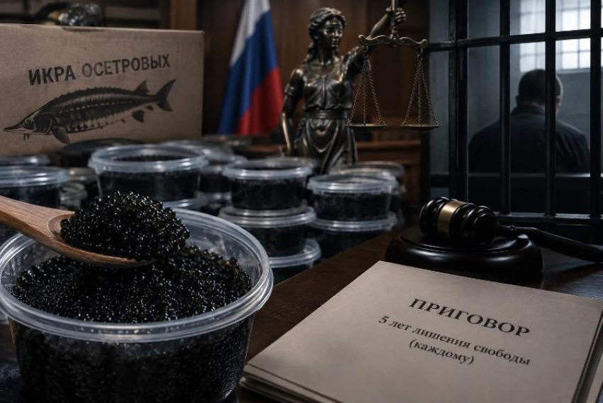 Дорогая икра обернулась колонией для жителей Новороссийска