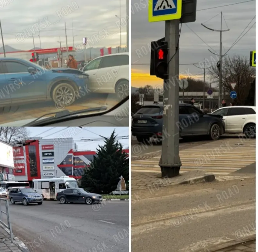 А день-то «задался»: утро пятницы в Новороссийске началось с серии аварий