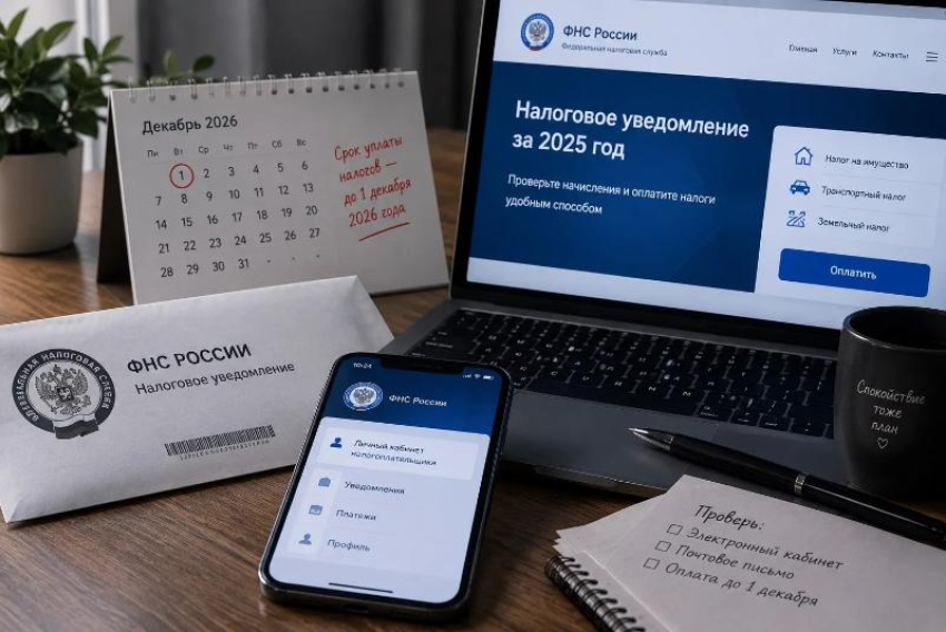 Налоговый дедлайн уже близко: россиянам пора проверить начисления за 2025 год