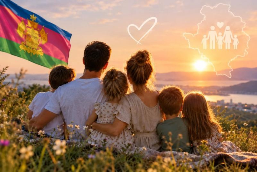 На Кубани учредили новый праздник в честь многодетных семей