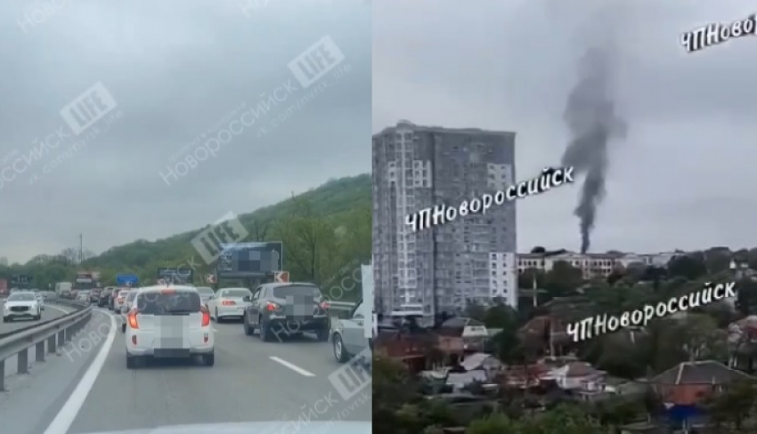 Выстрелы, гарь и пробки открыли рабочую неделю в Новороссийске