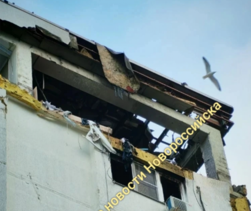 Головы новороссийцев в опасности: разруха в доме после атаки БПЛА царила почти месяц