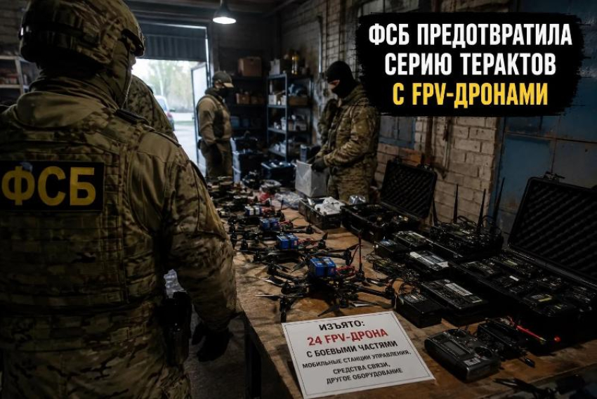 Гаражи превратили в мастерские смерти: ФСБ сорвала подготовку серии терактов