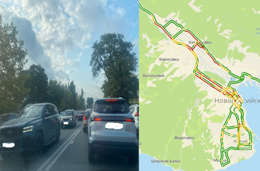 «Часовые» пробки в Новороссийске вернулись с началом учебного года