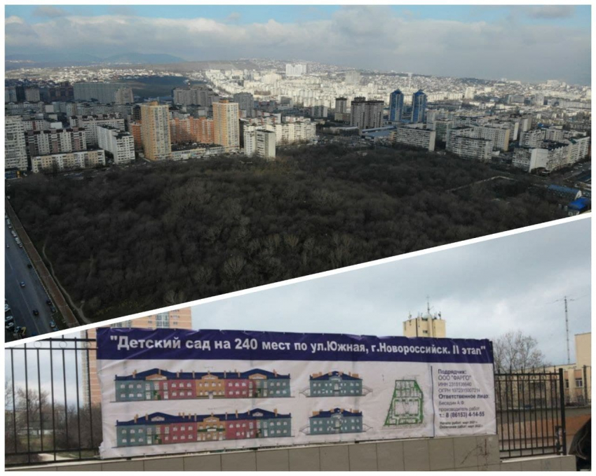 Новороссийские депутаты предложили передвинуть детский сад подальше от Пионерской рощи