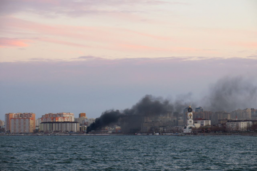 На бывшем рыбозаводе Новороссийска произошел пожар 