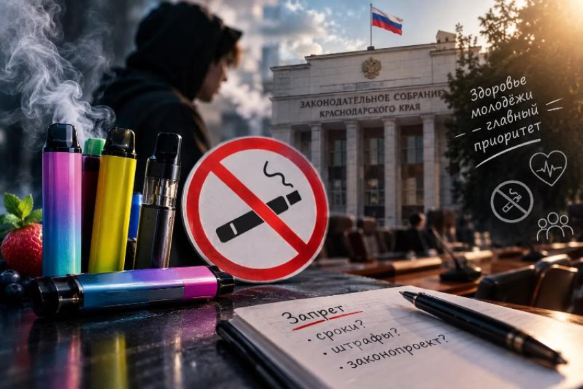 Вейпам готовят стоп-сигнал на Кубани