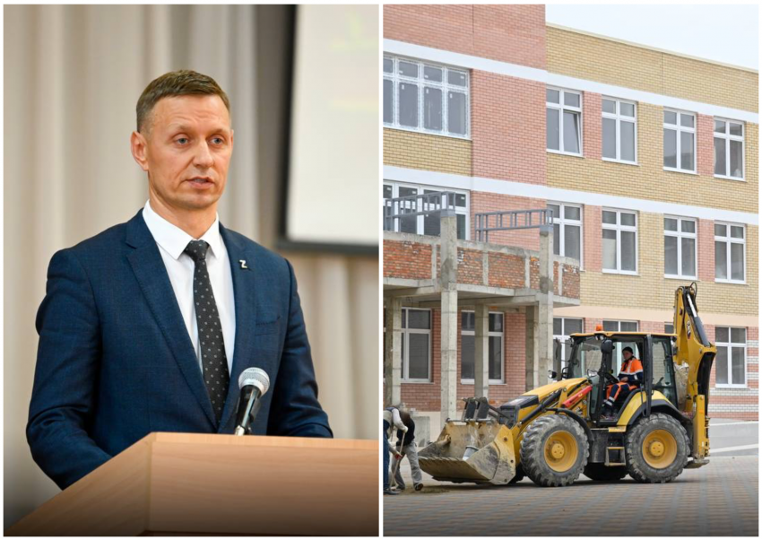 Андрей Кравченко пообещал новороссийцам достроить новую школу до конца года