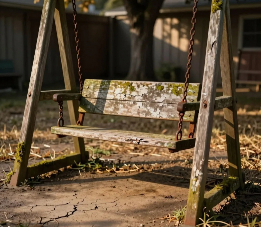 На 15 детей лишь одни качели: жители Новороссийска просят благоустроить двор 