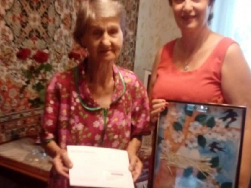 Подарок от Президента РФ получила 90-летняя жительница Новороссийска